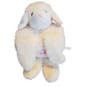 Rare Clemens Spieltiere Lamb Plush Muffler Vintage Crossbody Strap Sheep NWT NEW